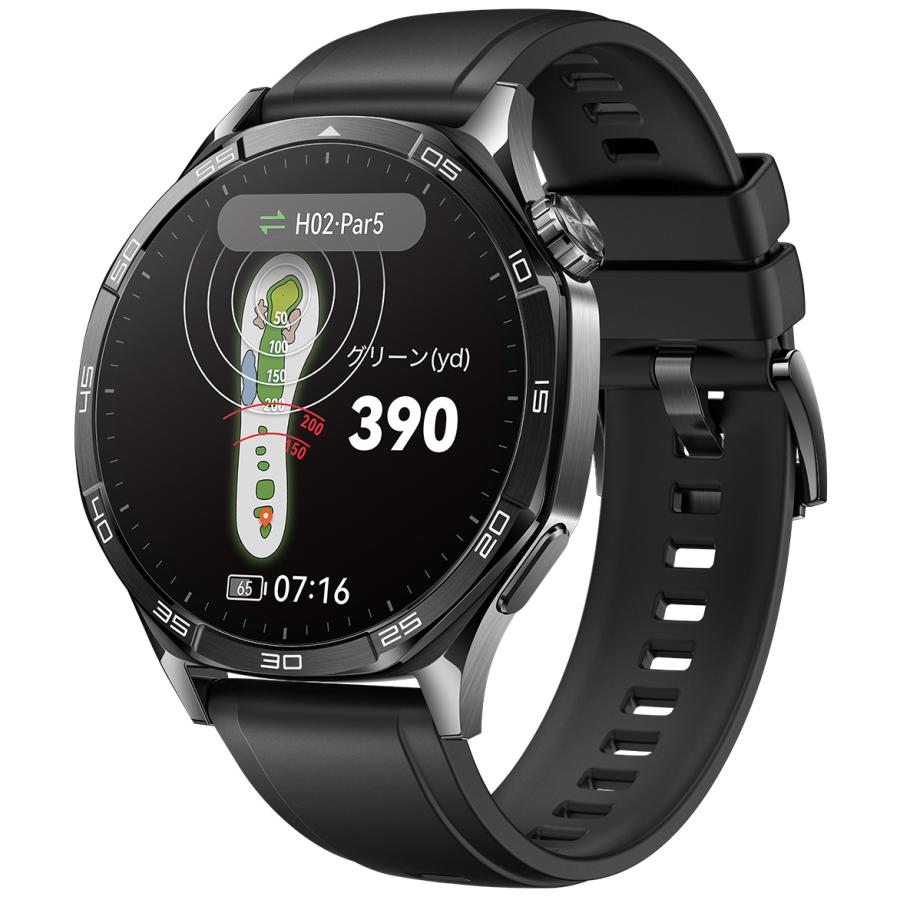 HUAWEI WATCH GT ファーウェイ スマートウォッチ GT5 46mm VLI-B19-BK 