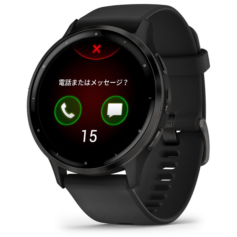 中古品 ガーミン GARMIN Venu 3 ヴェニュー 3 GPS スマートウォッチ フィットネス 腕時計 010-02784-41 【OCQ7462273627】(26752円)