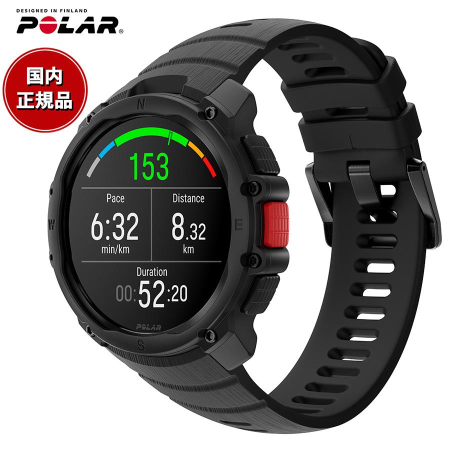 （ノベルティー付き）ポラール POLAR Street X ナイトブラック S-L 腕時計 スマートウォッチ 900116713