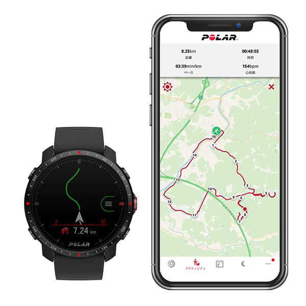 ポラール POLAR GRIT X PRO スマートウォッチ GPS 心拍 ランニング 腕時計 グリットXプロ 90085773｜neel1999｜12