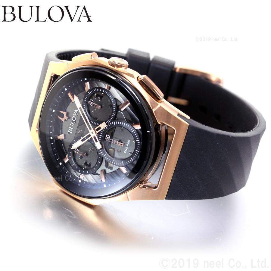 BULOVA（ブローバ） （豪華おまけ有） 腕時計 メンズ カーブ クロノ
