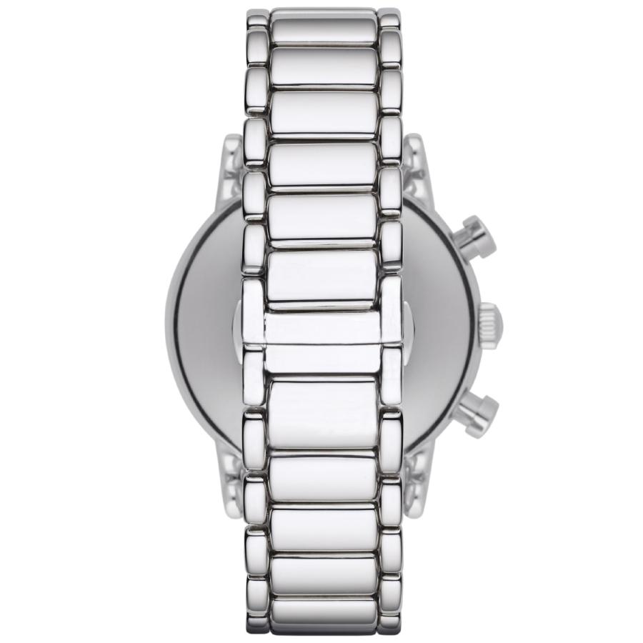 EMPORIO ARMANI エンポリオアルマーニ 腕時計 メンズ クロノグラフ ステンレススチールウォッチ AR1853 : neelヤフー ...