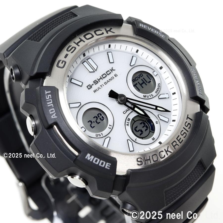 G-SHOCK Gショック 電波ソーラー 腕時計 メンズ 黒 ブラック AWG-M100S