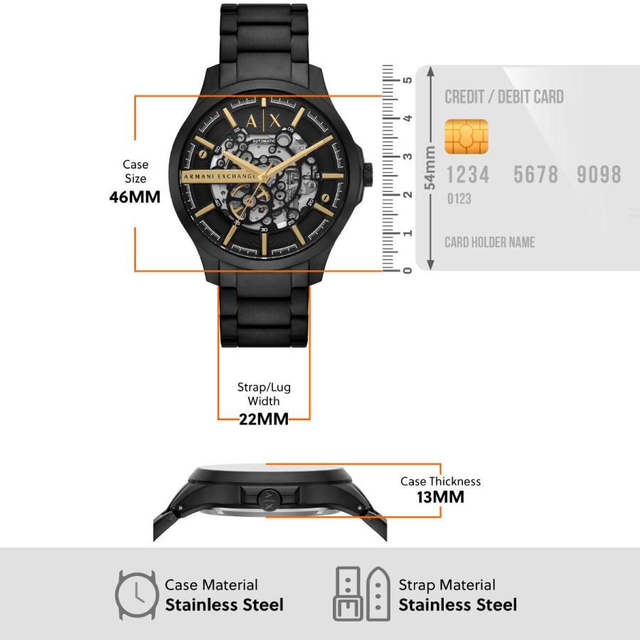 ARMANI EXCHANGE A|X アルマーニ エクスチェンジ 腕時計 自動巻き