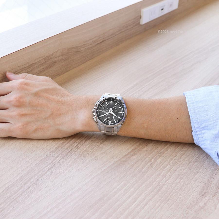 CITIZEN アテッサ ムーンフェイズ BY1001-66E メンズ シルバー BY1001-66E: CITIZEN | シチズンウオッチ オフィシャルサイト