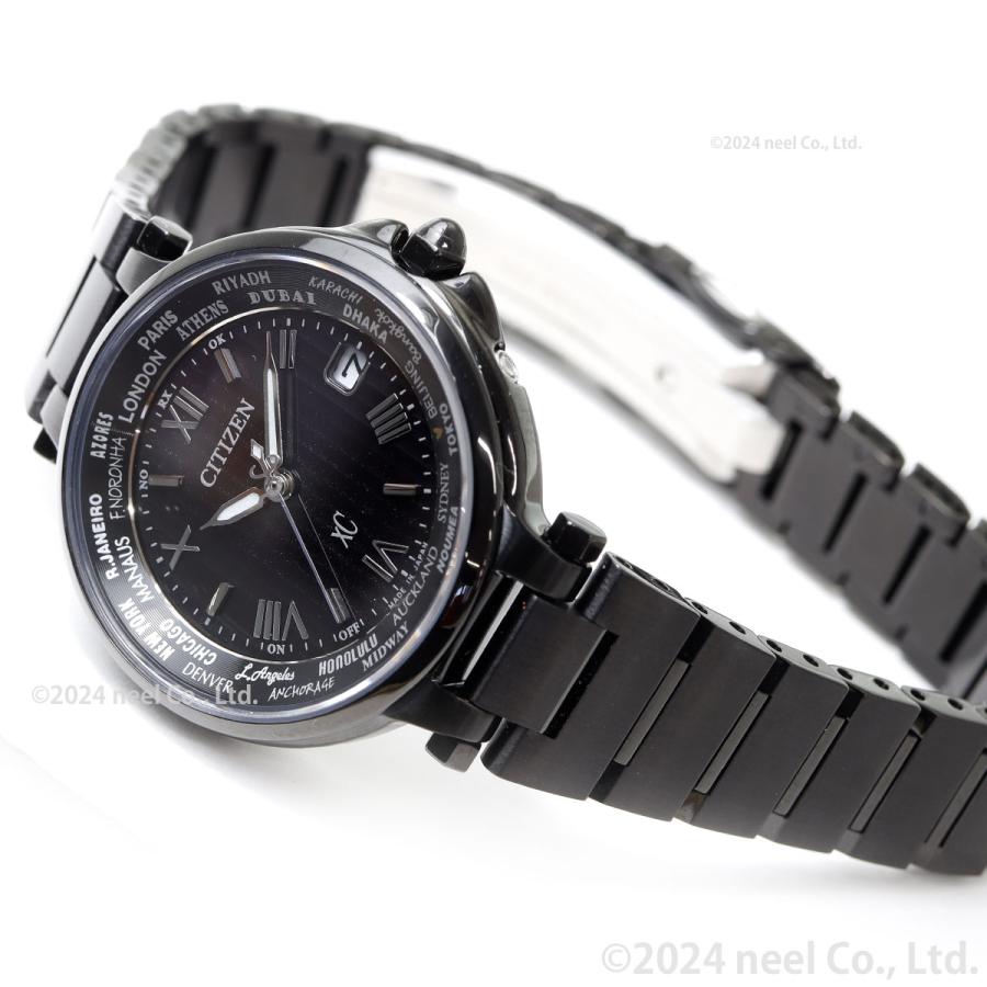 稼働品 シチズン エコドライブ クロスシー ハッピーフライト 電波時計 XC シチズン クロスシー エコドライブ 電波時計 ハッピーフライト 限定