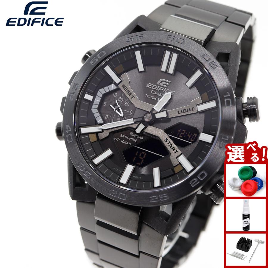 EDIFICE ECB-2000YDC-1BJF ブラック新品未使用品 訳アリ！ EDIFICE（CASIO） カシオ エディフィス ソーラー 腕時計 メンズ ECB