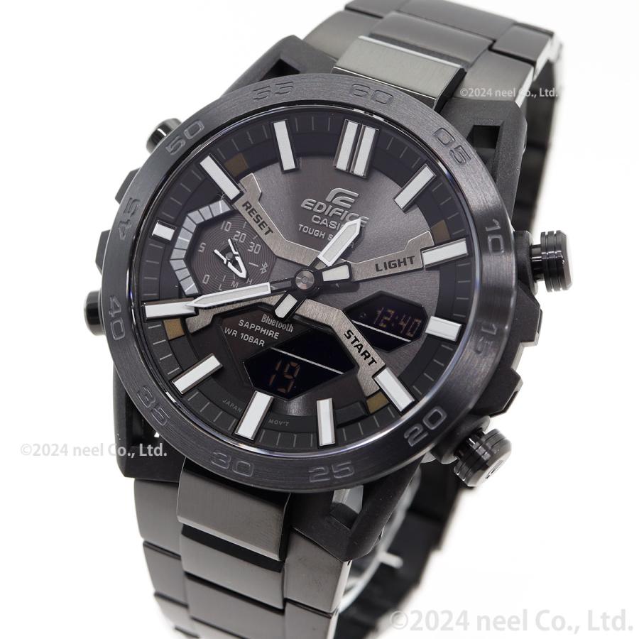 EDIFICE ECB-2000YDC-1BJF ブラック新品未使用品 訳アリ！ EDIFICE（CASIO） カシオ エディフィス ソーラー 腕時計 メンズ ECB