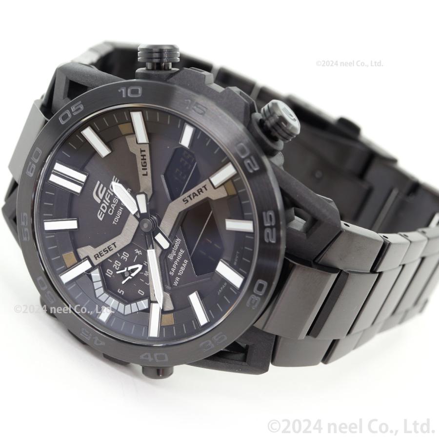 EDIFICE ECB-2000YDC-1BJF ブラック新品未使用品 訳アリ！ EDIFICE（CASIO） カシオ エディフィス ソーラー 腕時計 メンズ ECB