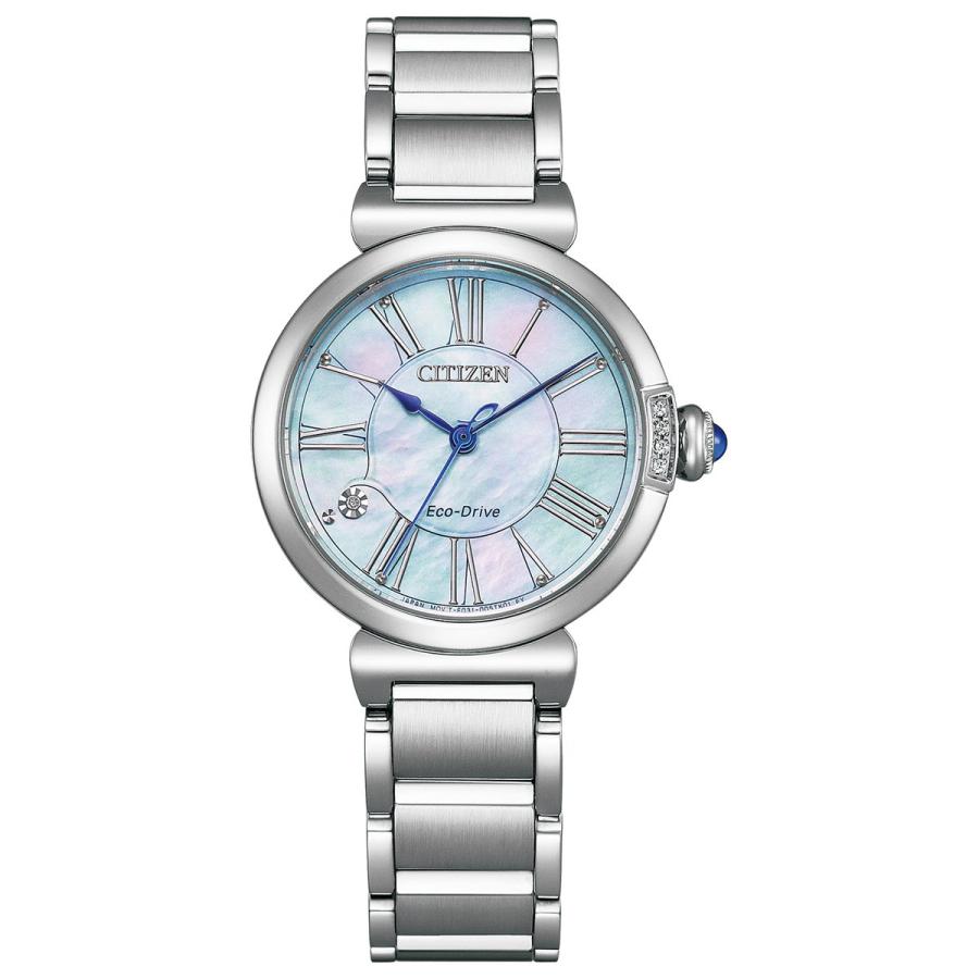 【まとめ売り】 シチズン エル レディース エコドライブ 腕時計 EM1060-87N CITIZEN L ROUND Collection スズラン モチーフ 【7057232806】(25300円)