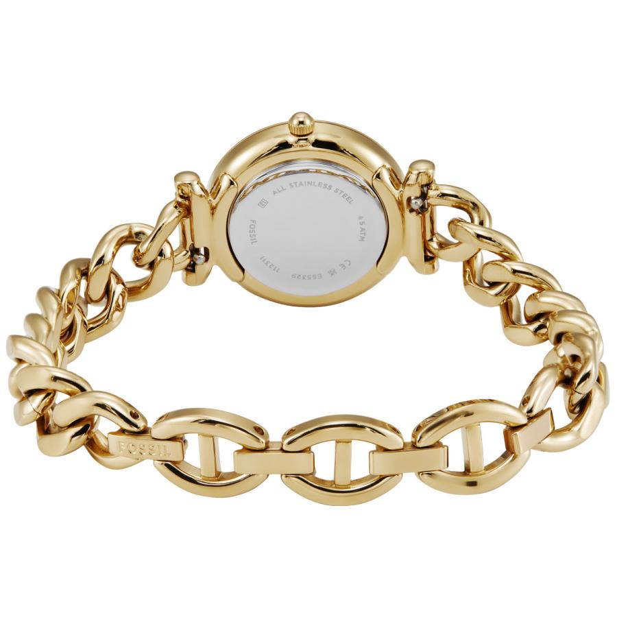 CARLIE フォッシル FOSSIL 腕時計 レディース 三針 ゴールドトーン