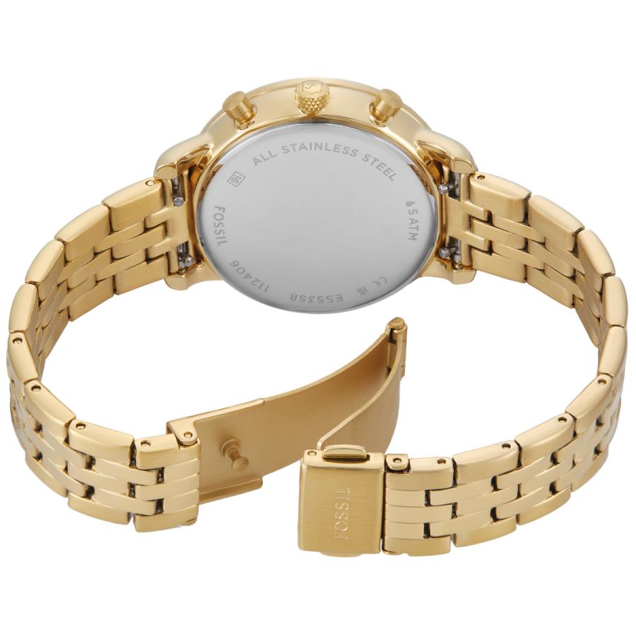 NEUTRA フォッシル FOSSIL 腕時計 レディース クロノグラフ ゴールド