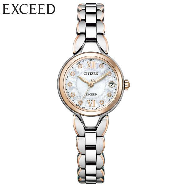 y*u様 CITIZEN EXCEED エコドライブ 電波時計 チタン 本体 EXCEED(CITIZEN) （豪華おまけ有） シチズン エクシード レディース