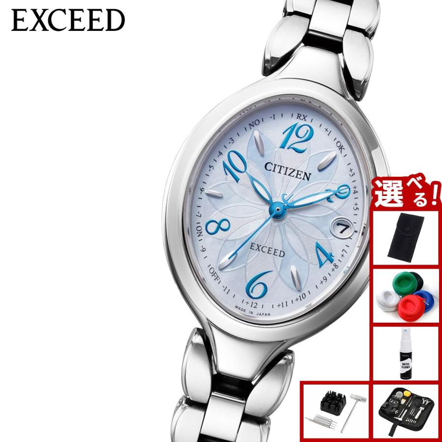 シチズン CITIZEN エクシード EXCEED 電波 レディース腕時計 稼働 EXCEED(CITIZEN) （豪華おまけ有） シチズン エクシード レディース