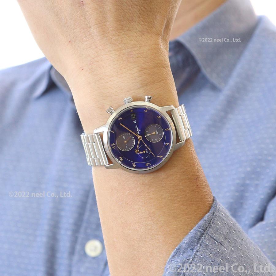 アニエスベー 時計 メンズ ソーラー 限定モデル 腕時計 agnes b. マルチェロ Marcello FCRD703｜neel1999｜06