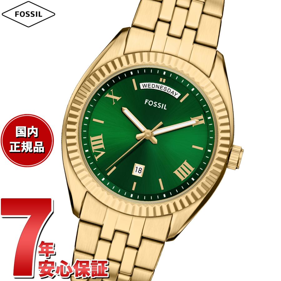 CAMPBELL （ノベルティー付き）フォッシル FOSSIL 腕時計 メンズ 三針 
