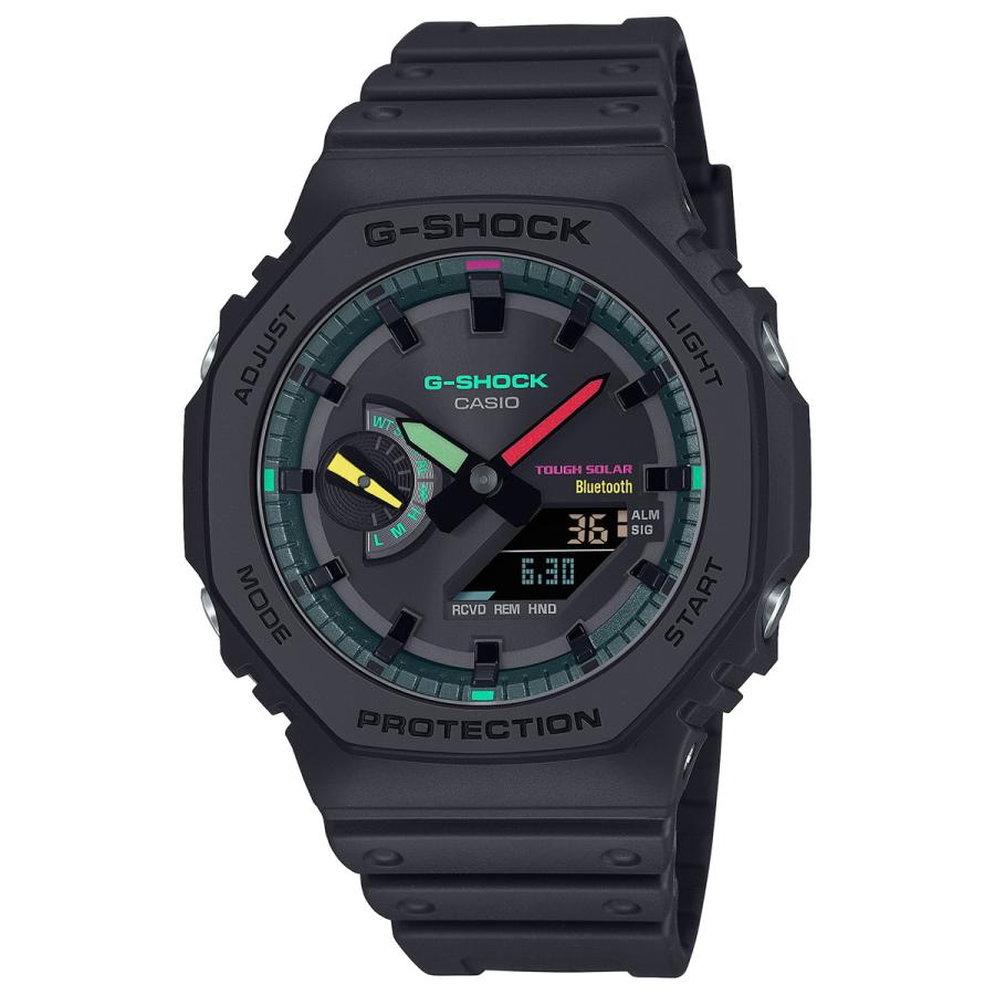 Gショック G-SHOCK ソーラー 限定モデル 腕時計 メンズ GA-B2100MF-1AJF Multi Fluorescent color ジーショック｜neel1999｜09