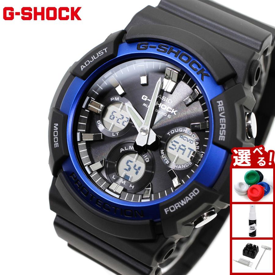 G-SHOCK Gショック 電波 ソーラー 腕時計 メンズ GAW-100B-1A2JF
