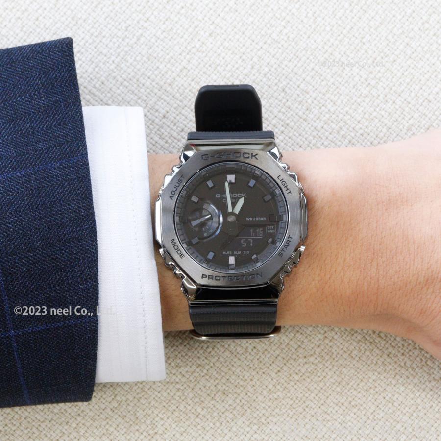 G-SHOCK Gショック 腕時計 メンズ GM-2100BB-1AJF メタルカバー ジー
