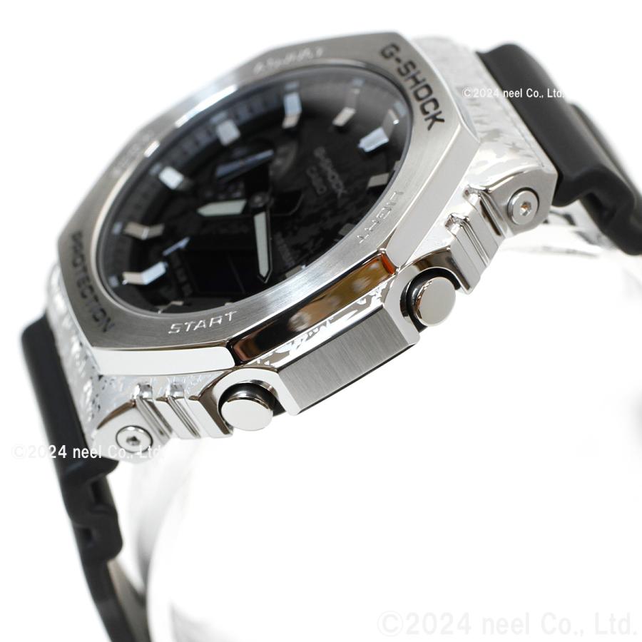 Gショック G-SHOCK オンライン限定 時計 GM-2100GC-1AJF GRUNGE CAMOUFLAGE Series メタルカバー ジーショック｜neel1999｜04