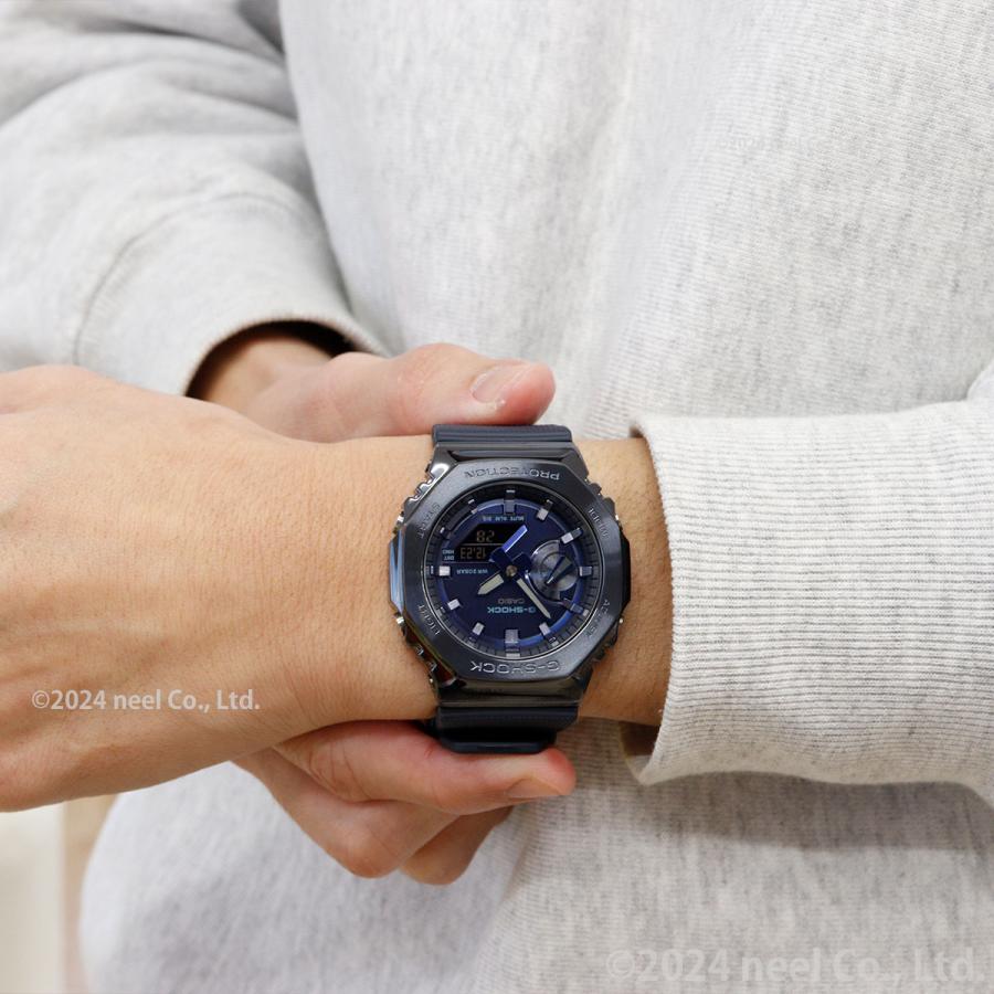 G-SHOCK Gショック メタル 腕時計 メンズ GM-2100N-2AJF ネイビー ジー