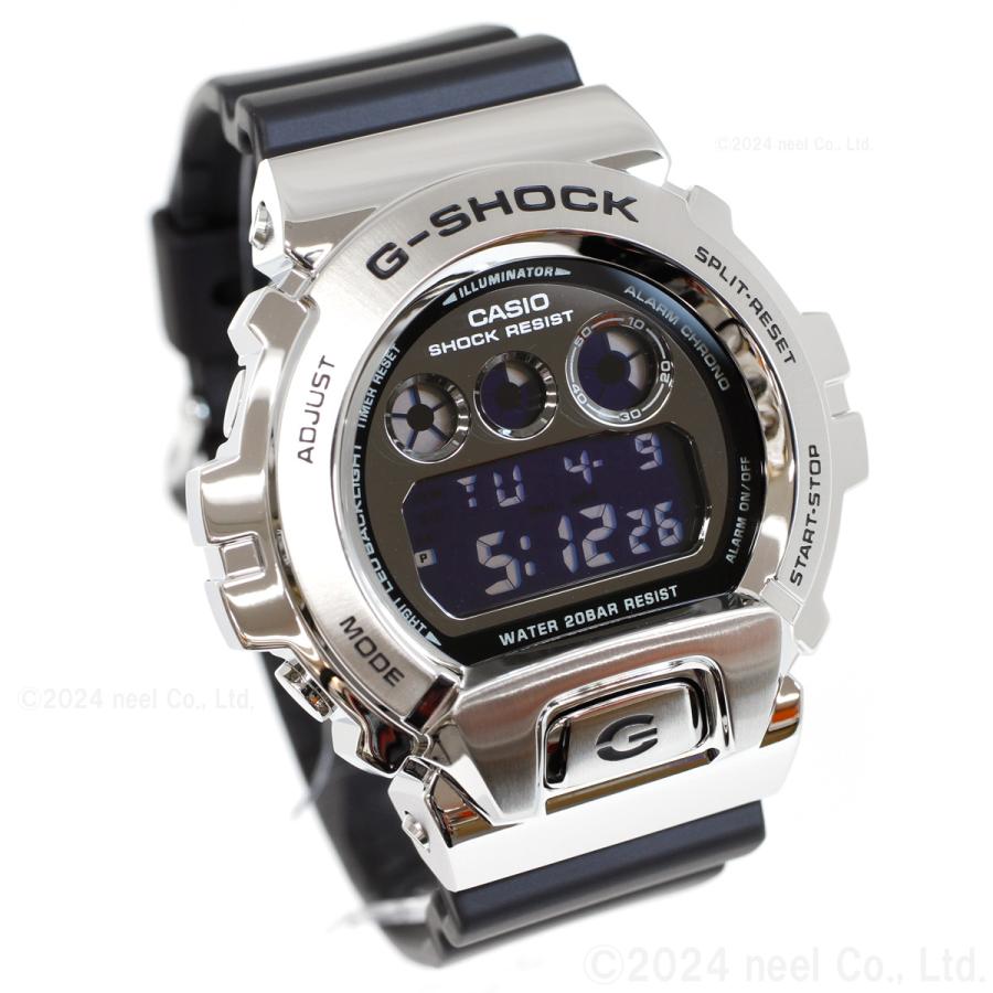 Gショック G-SHOCK デジタル 腕時計 メンズ GM-6900U-1JF ジーショック メタルカバー LEDバックライト｜neel1999｜05