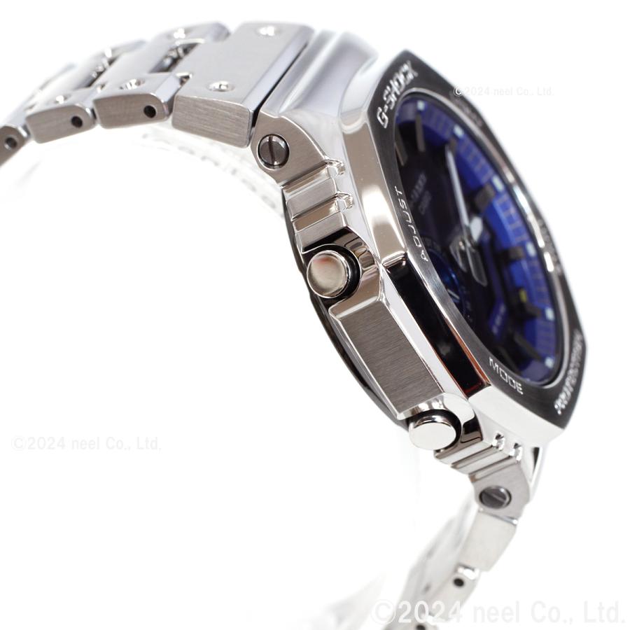 Gショック G-SHOCK ソーラー 腕時計 メンズ GM-B2100AD-2AJF ジーショック フルメタル シルバー｜neel1999｜03