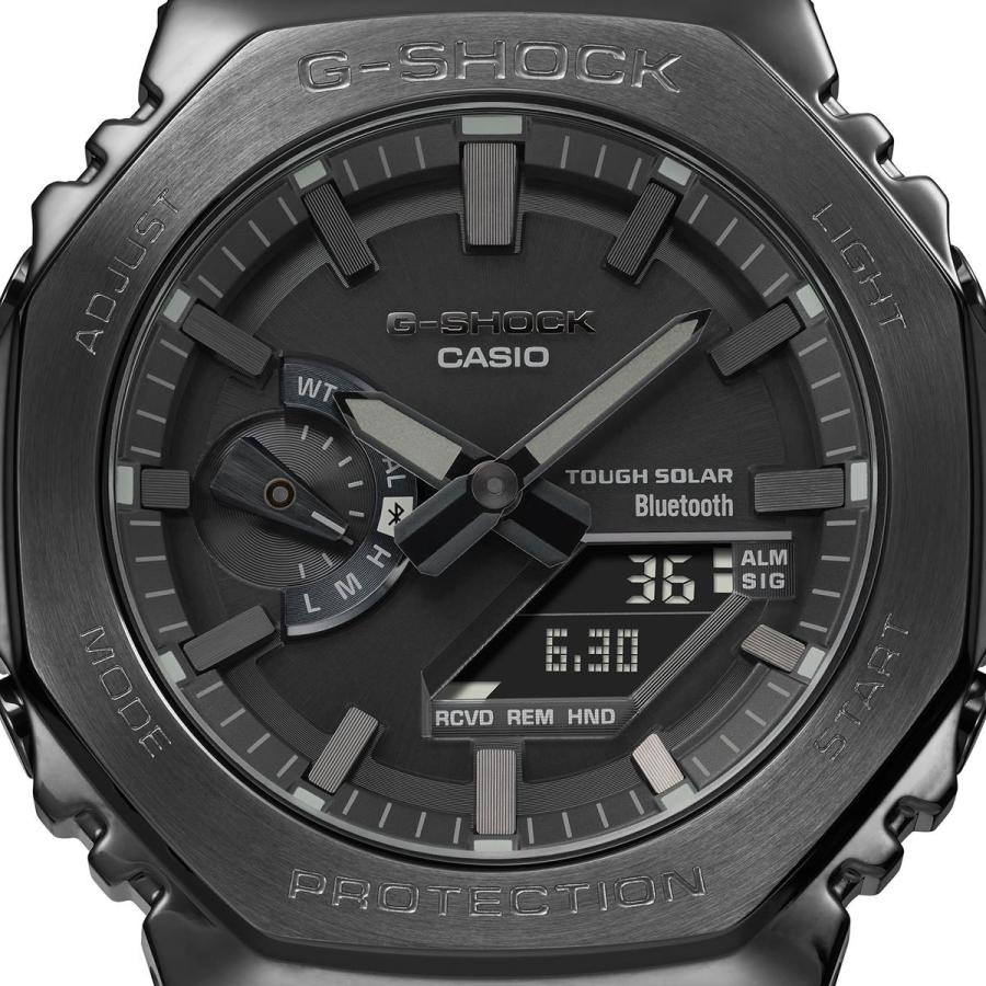 Gショック G-SHOCK ソーラー 腕時計 メンズ GM-B2100BD-1AJF ジーショック フルメタル ブラック｜neel1999｜15
