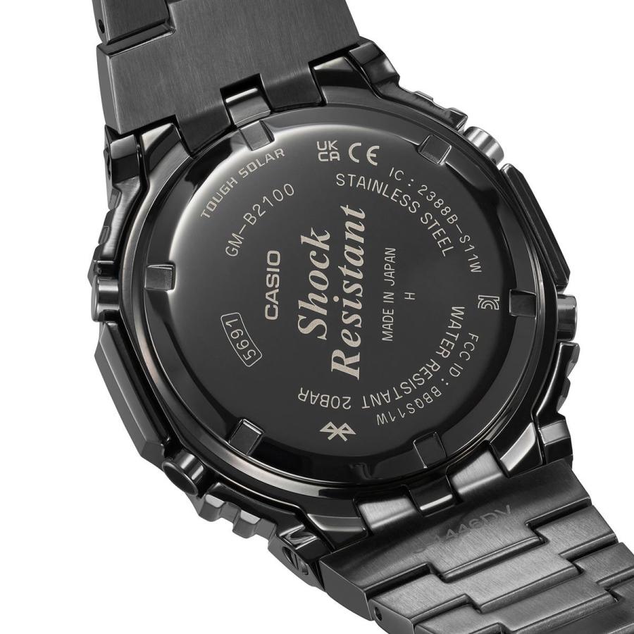 Gショック G-SHOCK ソーラー 腕時計 メンズ GM-B2100BD-1AJF ジーショック フルメタル ブラック｜neel1999｜17