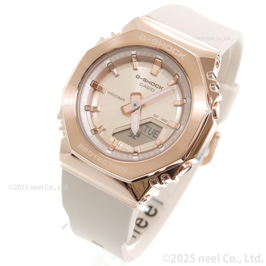 G-SHOCK GM-S2110PG-4AJF デジタル腕時計 ベージュ G-SHOCK Gショック アナデジ 腕時計 GM-S2110PG-4AJF メタルカバード