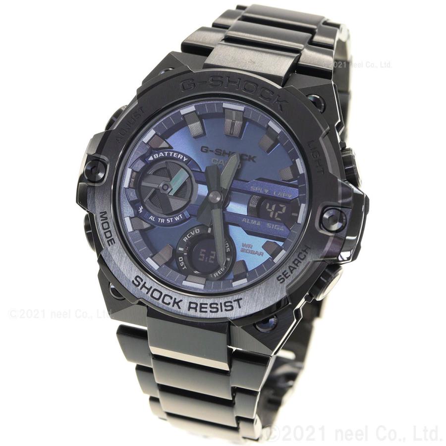 カシオ G-SHOCK G-STEELソーラー GST-B400BD-1A2JF GSTB400BD1A2 | G-SHOCK G-STEEL Black | CASIO