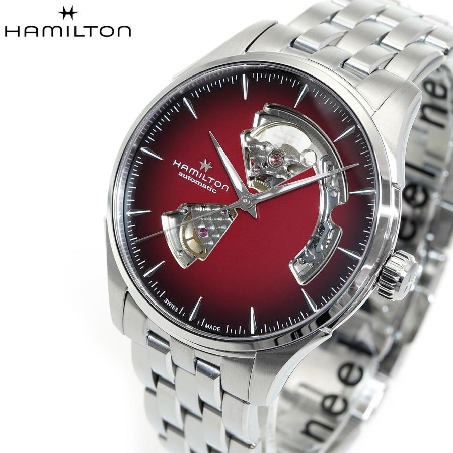 【正規品】ハミルトン HAMILTON ジャズマスター オープン ハート オート H32675170 腕時計 メンズ 自動巻き｜neel1999｜02