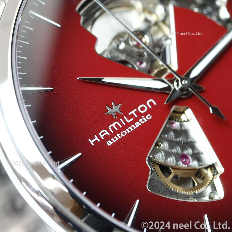 【正規品】ハミルトン HAMILTON ジャズマスター オープン ハート オート H32675170 腕時計 メンズ 自動巻き｜neel1999｜08