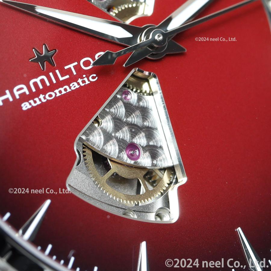【正規品】ハミルトン HAMILTON ジャズマスター オープン ハート オート H32675170 腕時計 メンズ 自動巻き｜neel1999｜09
