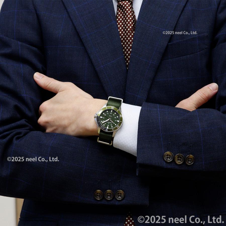 稼働 HAMILTON Khaki 腕時計 ネイビー 外箱付 メンズ 1992 KHAKI NAVY ハミルトン HAMILTON カーキ ネイビー スキューバ クォーツ