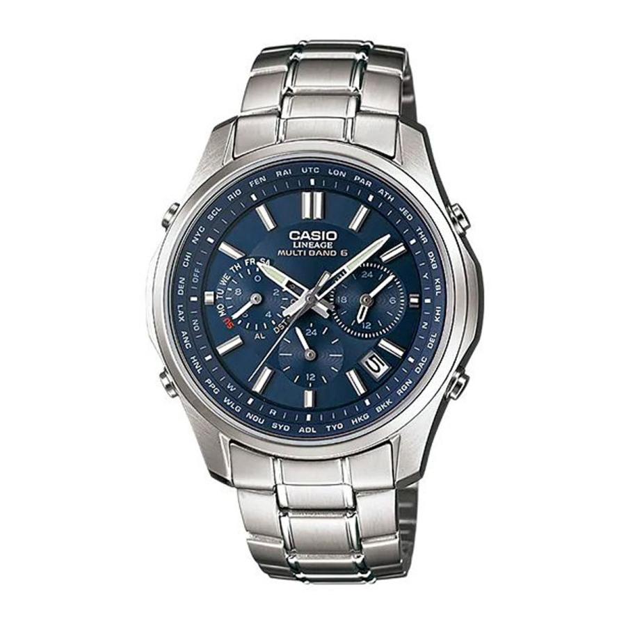 CASIO LINEAGE メンズ腕時計 カシオ 電波ソーラー クロノグラフ LINEAGE カシオ リニエージ 電波 ソーラー 腕時計 メンズ LIW-M610D