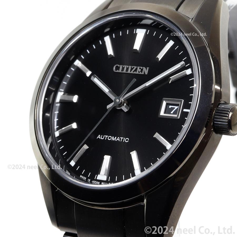 CITIZEN 自動巻き時計 黒 CITIZEN COLLECTION シチズンコレクション メカニカル 自動巻き 腕時計