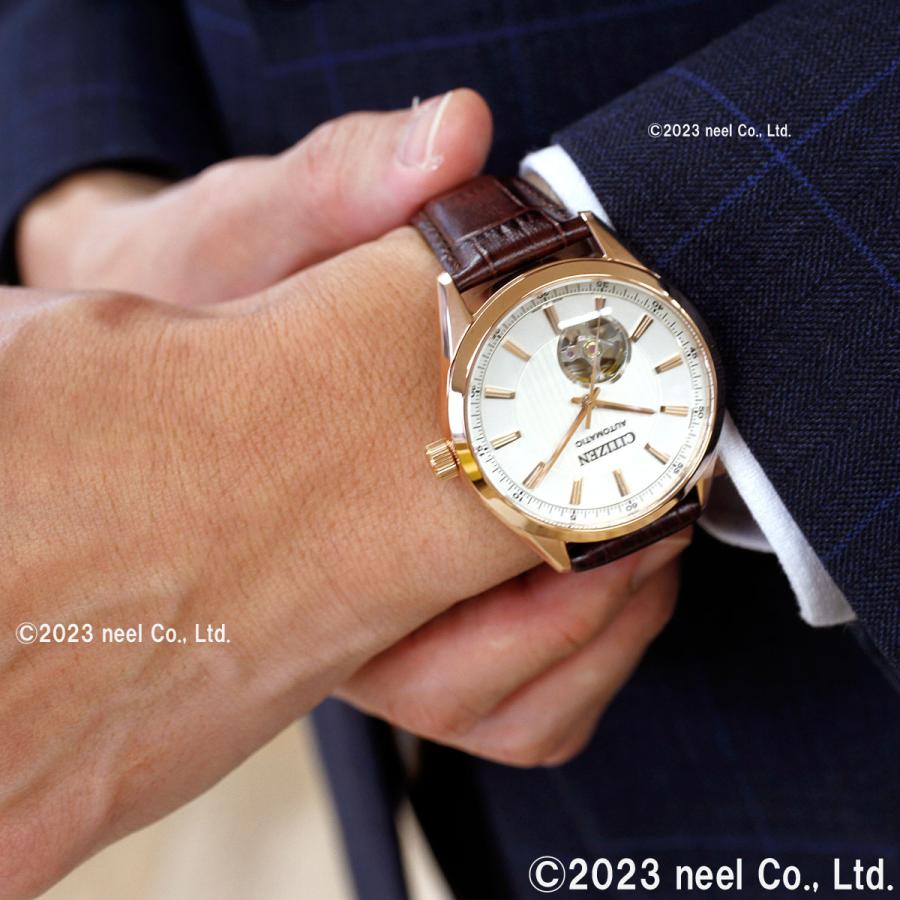 シチズンコレクション メカニカル 自動巻き 腕時計 メンズ NH9112-19A CITIZEN COLLECTION｜neel1999｜04