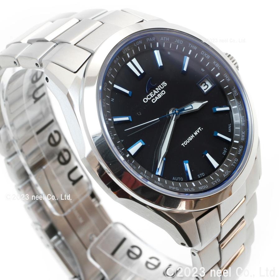 カシオ オシアナス CASIO OCEANUS 電波 ソーラー 電波時計 メンズ OCW-S100-1AJF｜neel1999｜07