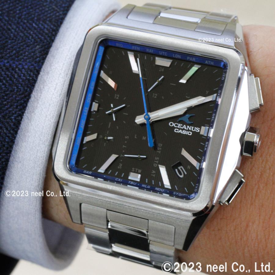 OCEANUS （豪華おまけ有） オシアナス 電波ソーラー 腕時計 メンズ OCW