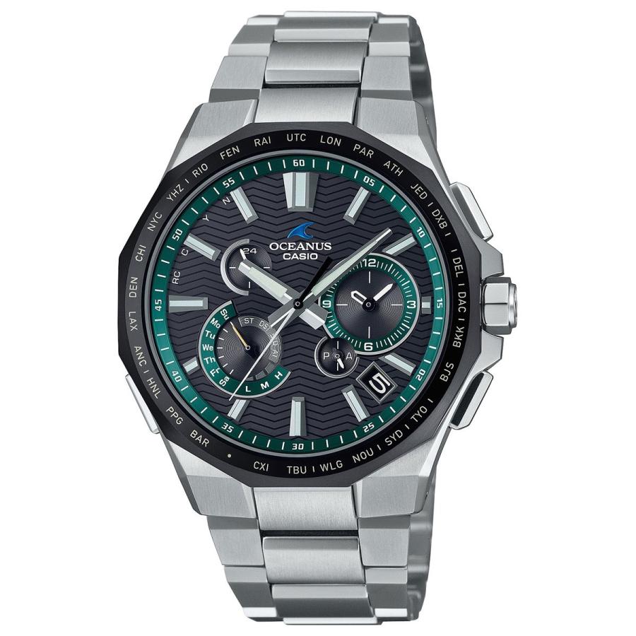 （豪華おまけ有） オシアナス 電波ソーラー 腕時計 メンズ OCW-T6000A-1AJF カシオ CASIO OCEANUS CLASSIC LINEの画像