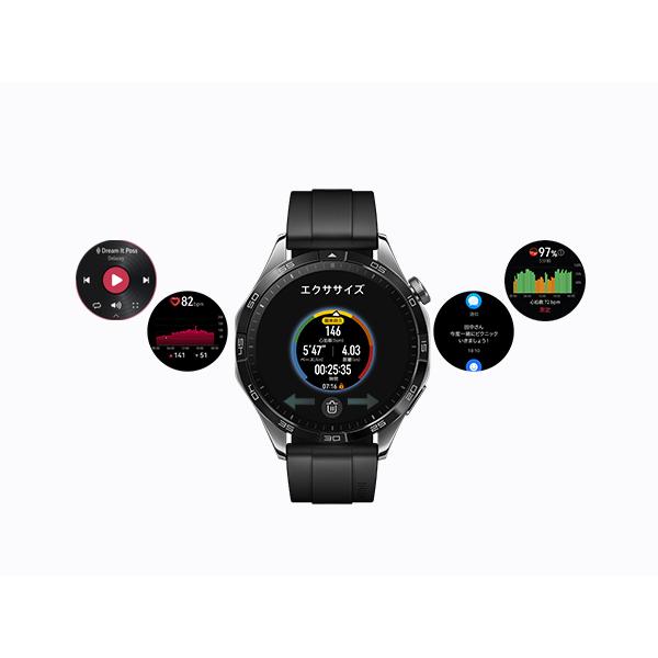 ファーウェイ HUAWEI スマートウォッチ WATCH GT4 46mm PNXB19-GRY ウェアラブル 腕時計 メンズ レディース｜neel1999｜19