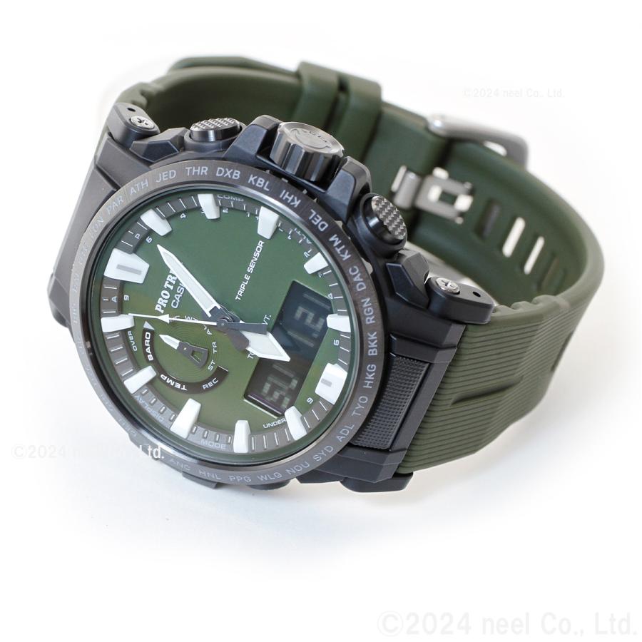 【未使用】CASIOプロトレックPRW-61Y-3JF カーキ 楽天市場】カシオ プロトレック クライマーライン 電波 ソーラー