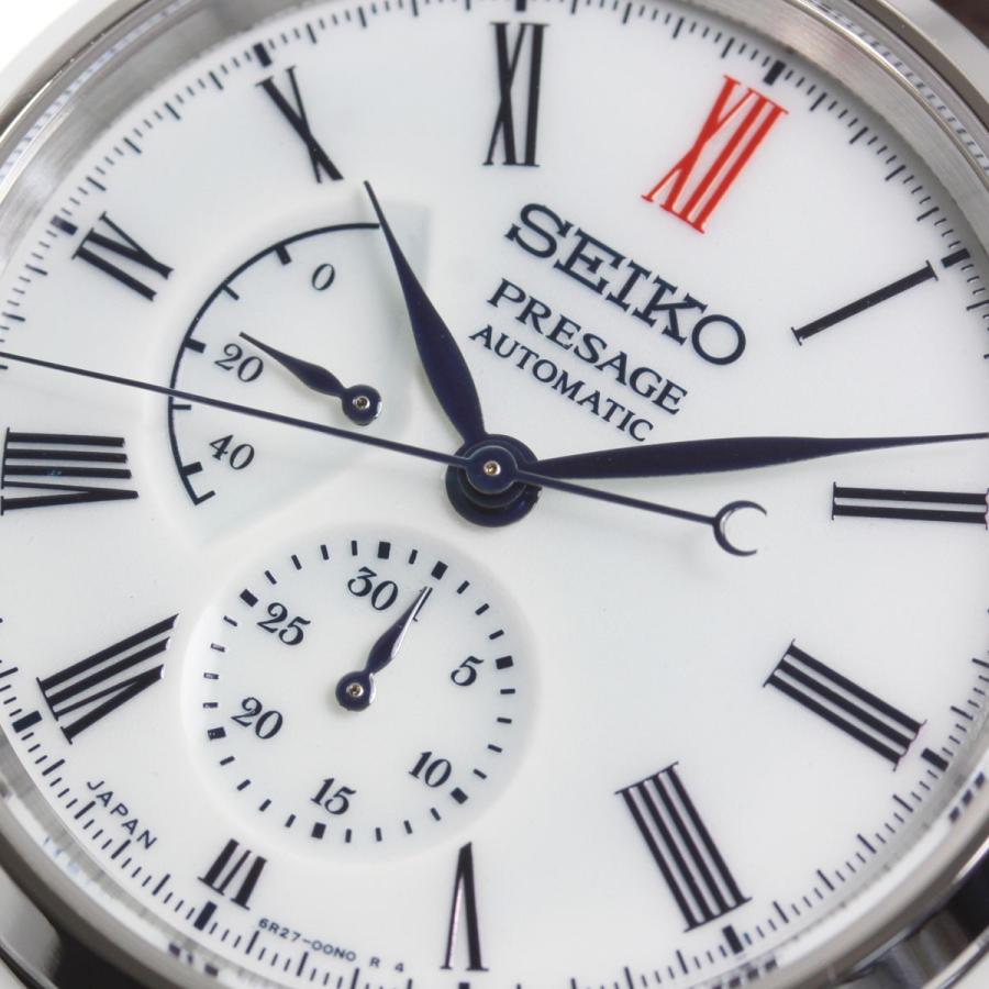 セイコー プレザージュ 自動巻き メカニカル 有田焼ダイヤル 流通限定モデル 腕時計 メンズ SARW049｜neel1999｜14