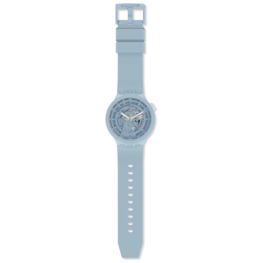 swatch スウォッチ 腕時計 メンズ レディース ビッグボールド バイオセラミック C-BLUE BIG BOLD SB03N100｜neel1999｜02