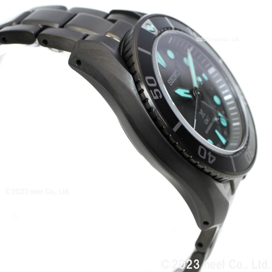 セイコー プロスペックス ダイバー ソーラー 腕時計 メンズ SBPK007 The Black Series SEIKO PROSPEX｜neel1999｜07