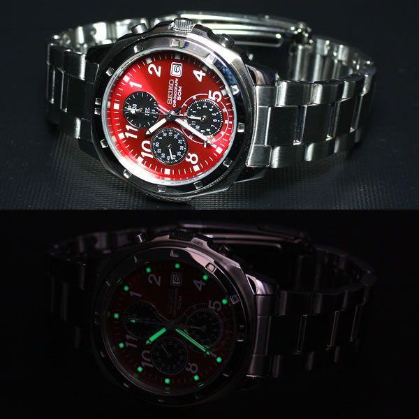 セイコー（SEIKO） 逆輸入 クロノグラフ SND495