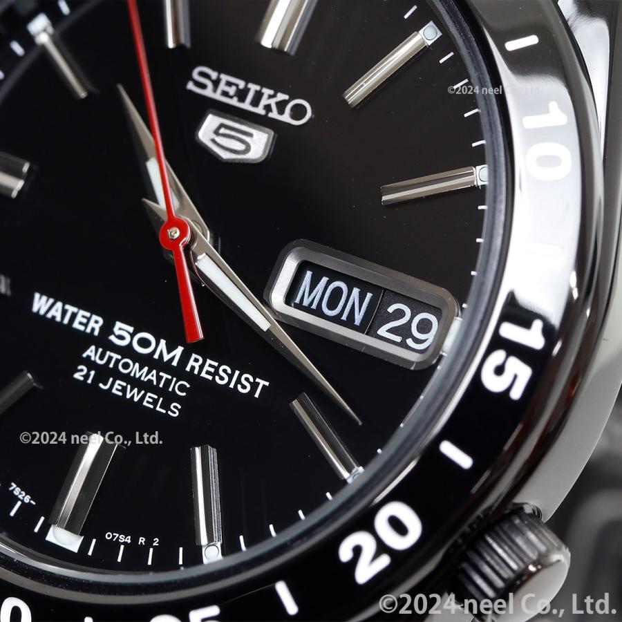 SEIKO 5 自動巻き 腕時計 黒 SEIKO（セイコー） セイコー5 自動巻き 腕時計 メンズ SEIKO5 逆輸入