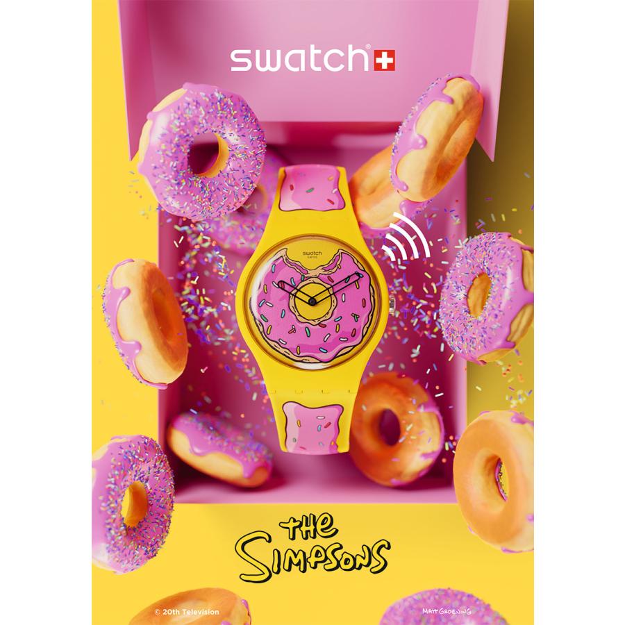 swatch スウォッチ ザ・シンプソンズ コラボ The Simpsons SO29Z134 腕時計 メンズ レディース｜neel1999｜05