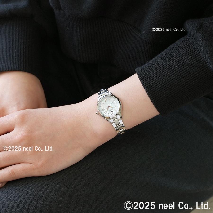 Ⴤ1058ꕤ極美品 SEIKO LK ルキア 腕時計 ラウンド 3針 デイト LUKIA セイコー ルキア 2025年 SSメインシリーズ 電波ソーラー